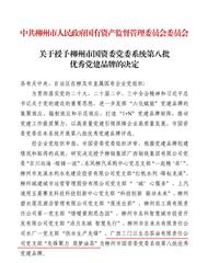 生态茶油公司党支部“先锋聚力 筑梦油茶”党建品牌荣获柳州市国资委第八批
